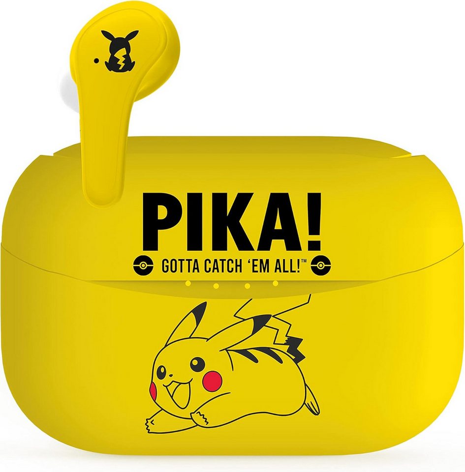 OTL Pokémon Pikachu In-Ear Kopfhörer mit Ladebox Bluetooth-Kopfhörer (Bluetooth, lautstärkebegrenzte Technologie für Kinder) – Bild 5 von 5