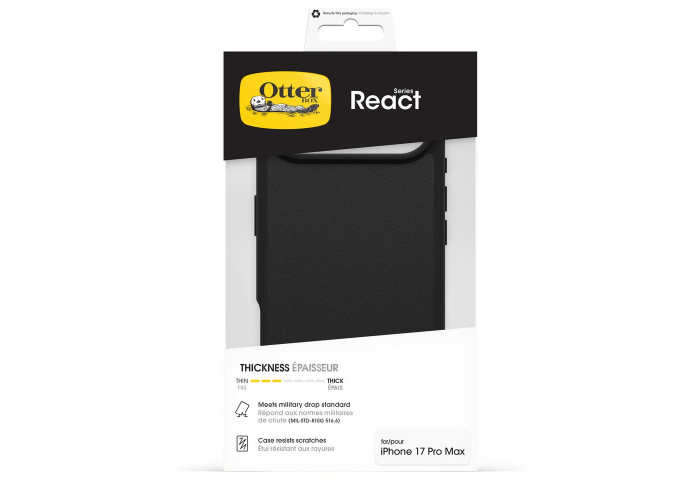 Otterbox Handyhülle React Series Case für Apple iPhone Air, Backcover, Schutzhülle, Handyschutzhülle, Case, Schutzcase, stoßfest – Bild 5 von 5