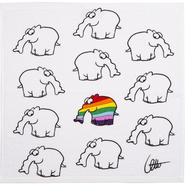 Ottifant Productions GmbH Geschirrtuch Baumwoll Frottier Ottifant Küchenhandtuch by Otto Waalkes Be Different