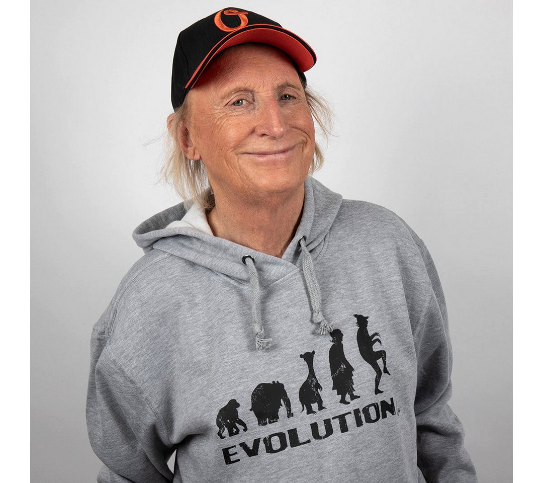 Ottifant Productions GmbH Hoodie Hoodie Kapuzenpullover Evolution by Otto Waalkes, Jetzt auch in Navy – Bild 4 von 5
