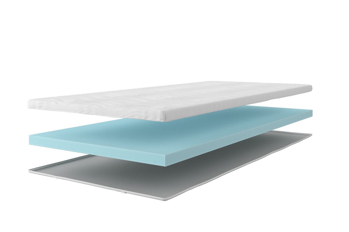 OTTO home, Topper Sangsjon, Topper 90x200 cm,180x200 cm, 4,5 cm hoch, Gelschaum, Matratze, Boxspringbett, Allergiker geeignet (Hausstauballergiker) – Bild 5 von 5