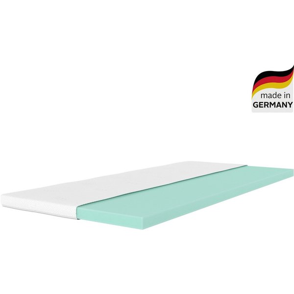 OTTO home, Topper Aquam, Topper 90x200 cm,180x200 cm in 4 Härtegraden, 6 cm hoch, Kaltschaum, Matratze, langlebige Qualität (RG 37), Hausstauballergiker geeigne