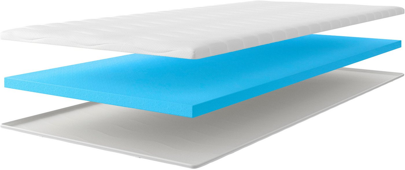 OTTO home, Topper Tornby Topper 90x200 cm,180x200 cm, in 4 Härtegraden, Tencel™ Bezug, 6 cm hoch, Komfortschaum, Matratze & Boxspringbett, Hausstauballergiker g – Bild 5 von 5