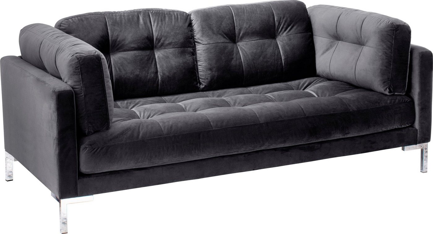 OTTO home 2-Sitzer Landau, in Cord-Stoff mit Metallfuß – Bild 3 von 5