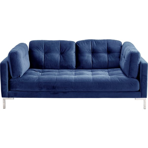 OTTO home 2-Sitzer Landau, in Cord-Stoff mit Metallfuß