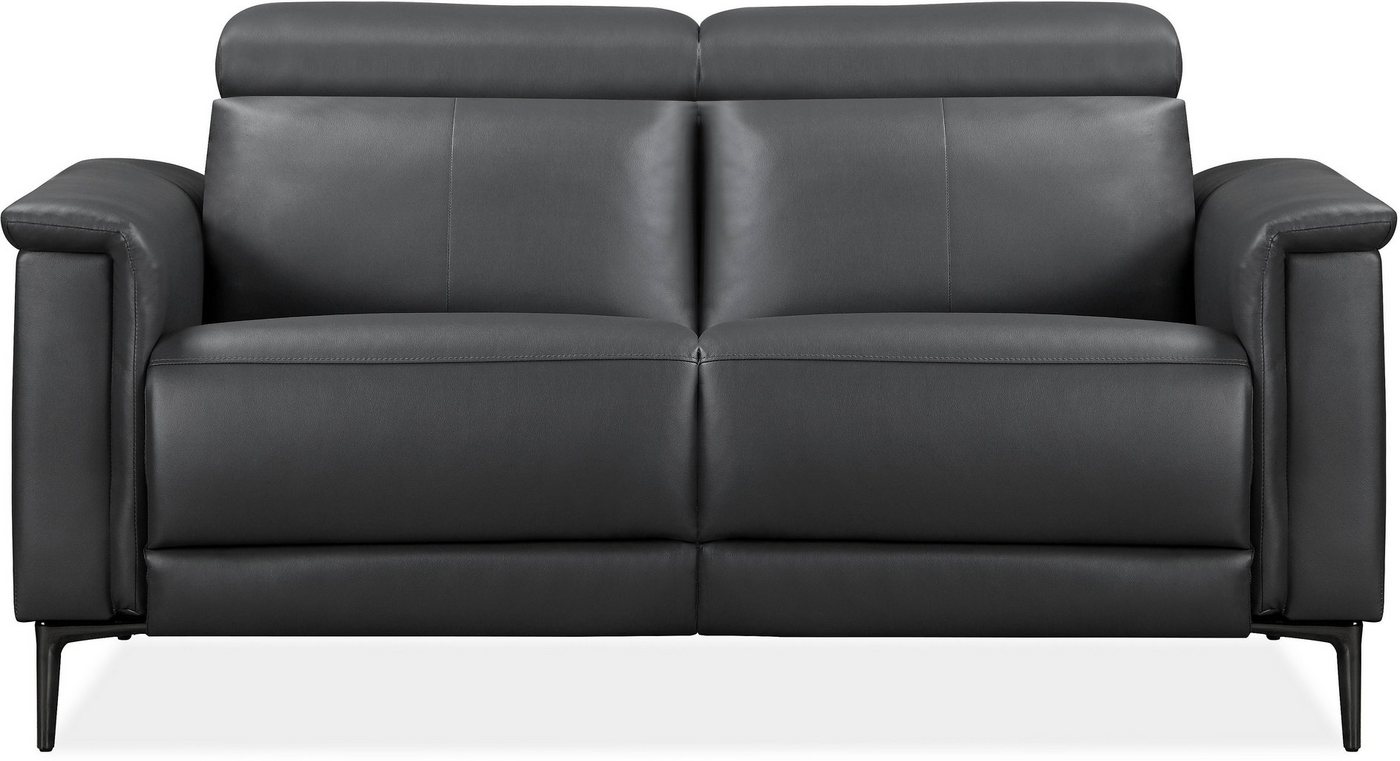 OTTO home 2-Sitzer LUND, 160 cm, mit Relaxfunktion und Kopfteilverstellung, manuell od. elektrisch (m.USB-C), Echtleder, Kunstleder, Webstoff – Bild 2 von 5