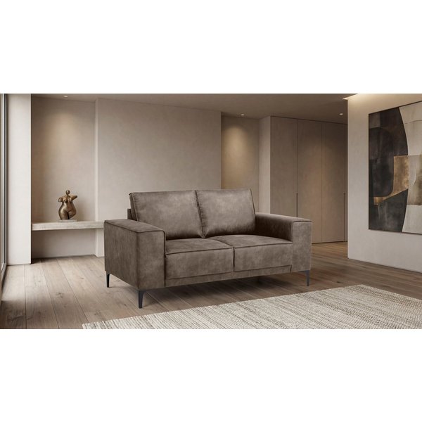 OTTO home 2-Sitzer OLAND Luxus-Microfaser, Sofa, B: 164 cm, Skandi-Design