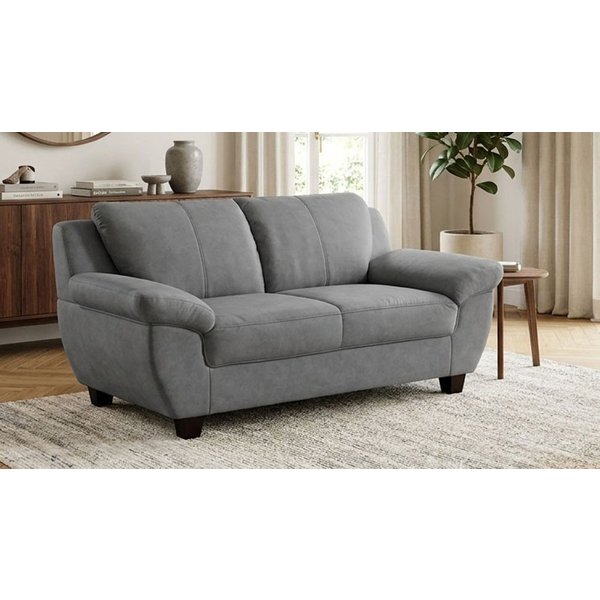 OTTO home 2-Sitzer Sillkeborg 161 cm, formschönes Sofa mit dunklen Füßen, aus haustierfreundlichem Pet Friendly Bezug