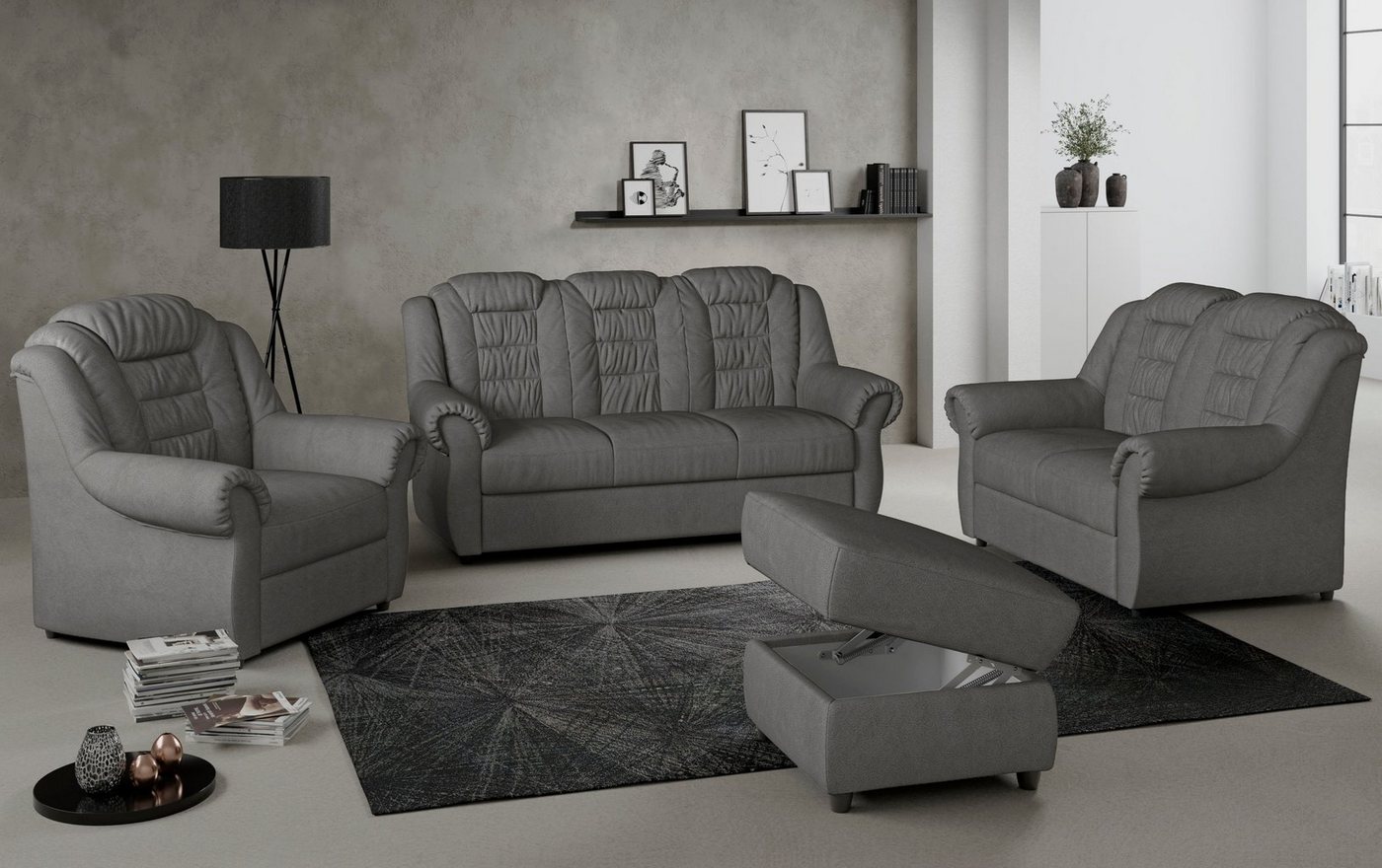 OTTO home 3-Sitzer Boston, Sofa mit hoher Rückenlehne – Bild 2 von 5