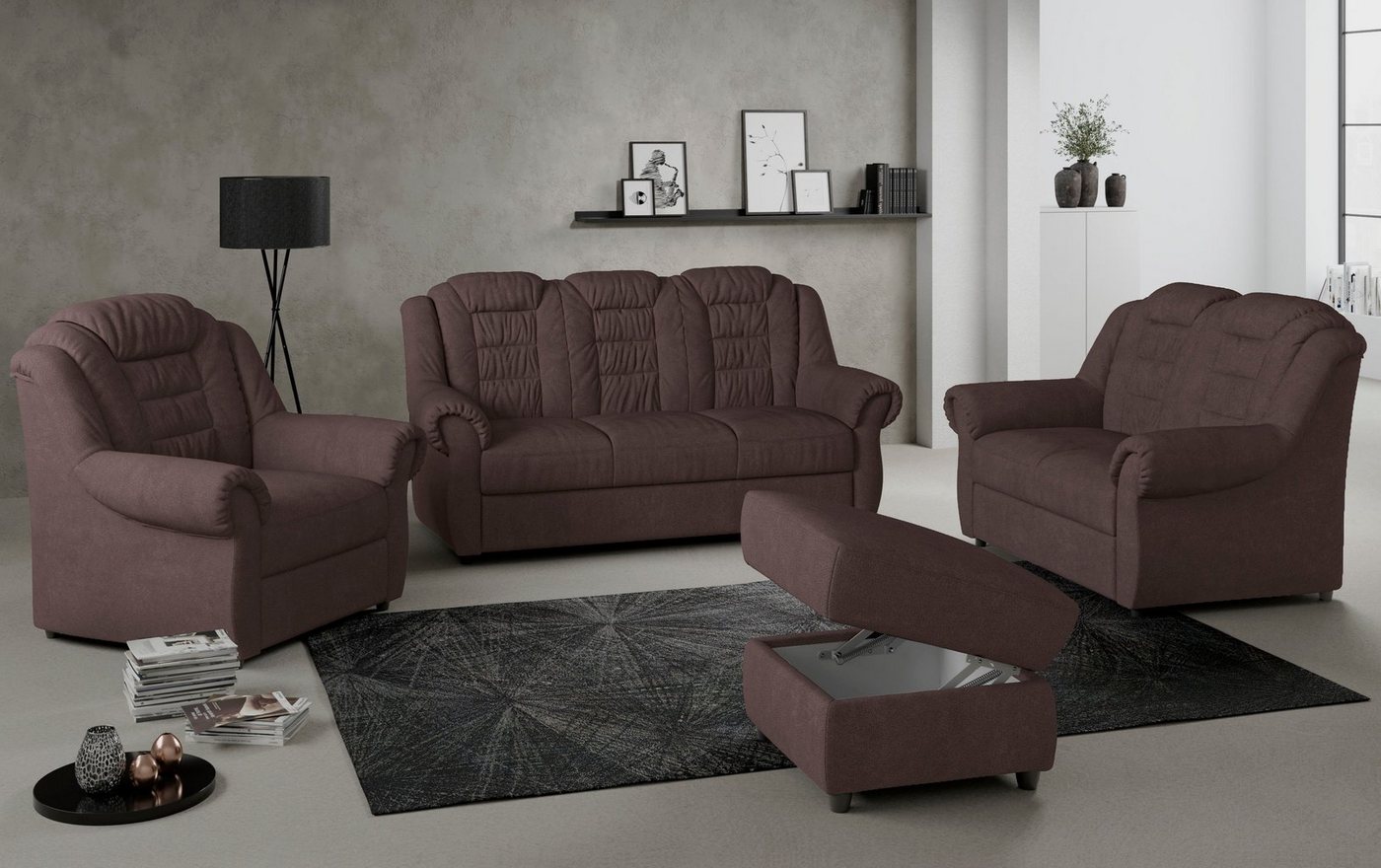 OTTO home 3-Sitzer Boston, Sofa mit hoher Rückenlehne – Bild 2 von 5