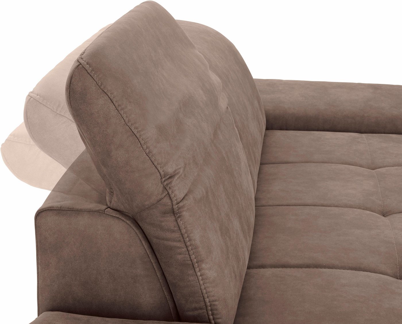 OTTO home 3-Sitzer Caluna, mit Sitztiefen- und Kopfteilverstellung – Bild 5 von 5