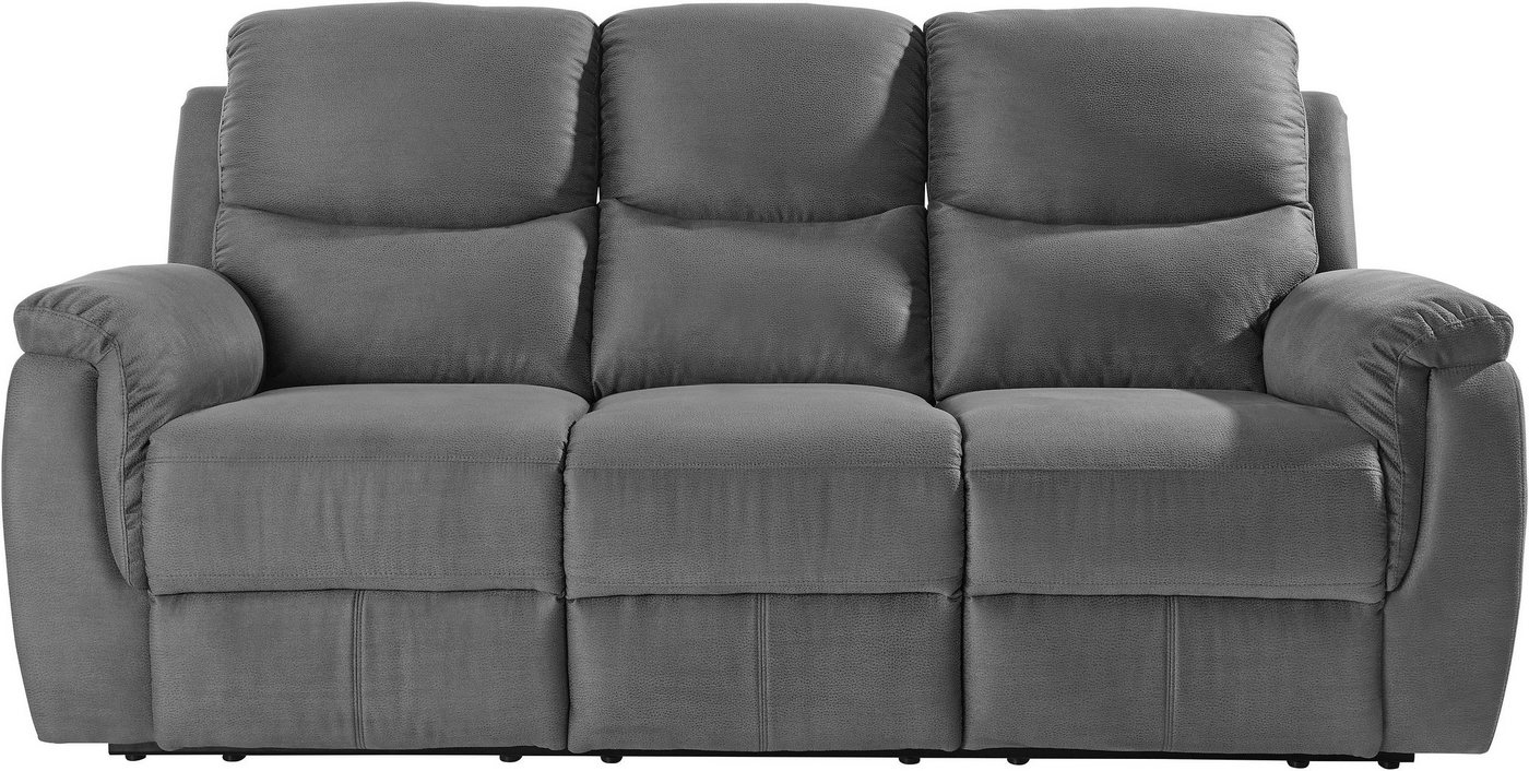 OTTO home 3-Sitzer Diana, B: 205cm, mit Relaxfunktion und Federkern, hohe Belastbarkeit – Bild 2 von 5