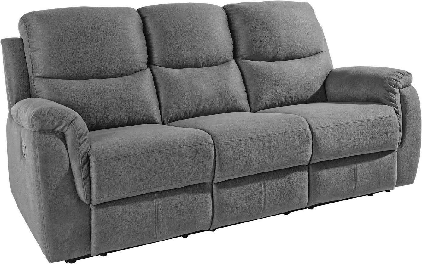 OTTO home 3-Sitzer Diana, B: 205cm, mit Relaxfunktion und Federkern, hohe Belastbarkeit – Bild 3 von 5