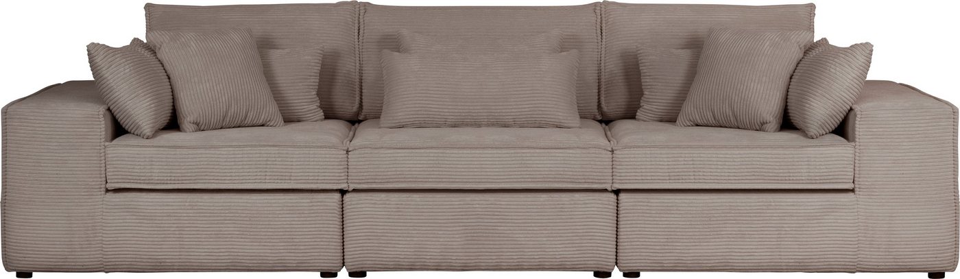 OTTO home 3-Sitzer Florid, 3 Teile, bestehend aus Modulen, viele Bezugsqualitäten, auch in Cord – Bild 3 von 5