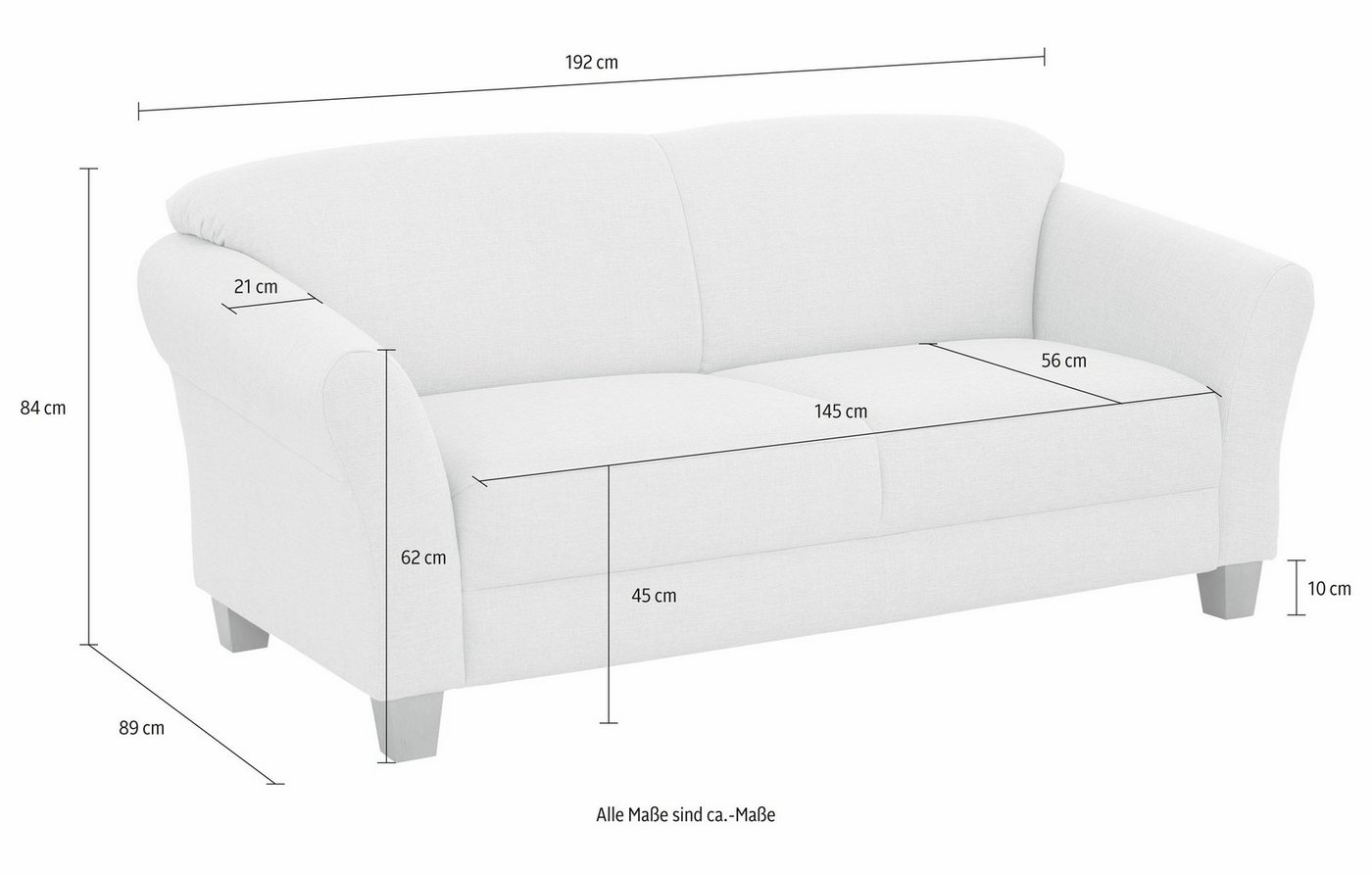 OTTO home 3-Sitzer Gotland, in drei Bezugsqualitäten – Bild 5 von 5