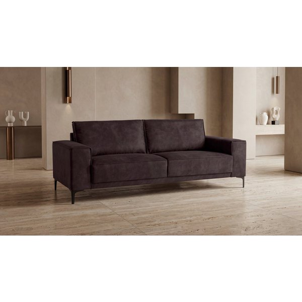 OTTO home 3-Sitzer OLAND Luxus-Microfaser, Sofa, B: 224 cm, Skandi-Design