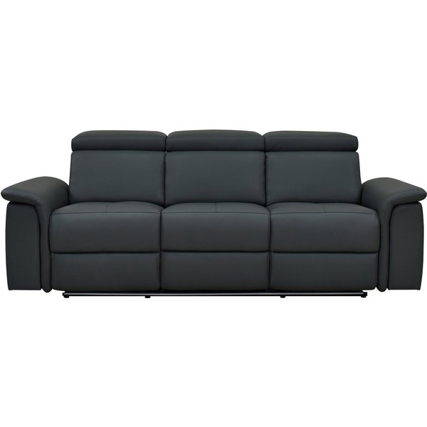 OTTO home 3-Sitzer Pareli 229cm, manuelle u. elektr. Relaxfunktion in 2 Sitzen, USB, KT-Verstellung, LED Beleuchtung, in Echtleder, Kunstleder, Web