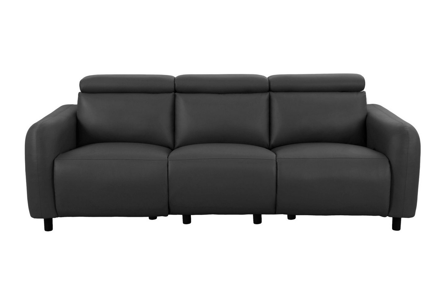 OTTO home 3-Sitzer SKAANE Lederoptik, 229 cm, manuelle-u. elektrische Relaxfunktion, Relax-Funktion in 2 Sitzen, Kopfteilverstellung, Federkernpolsterung – Bild 2 von 5