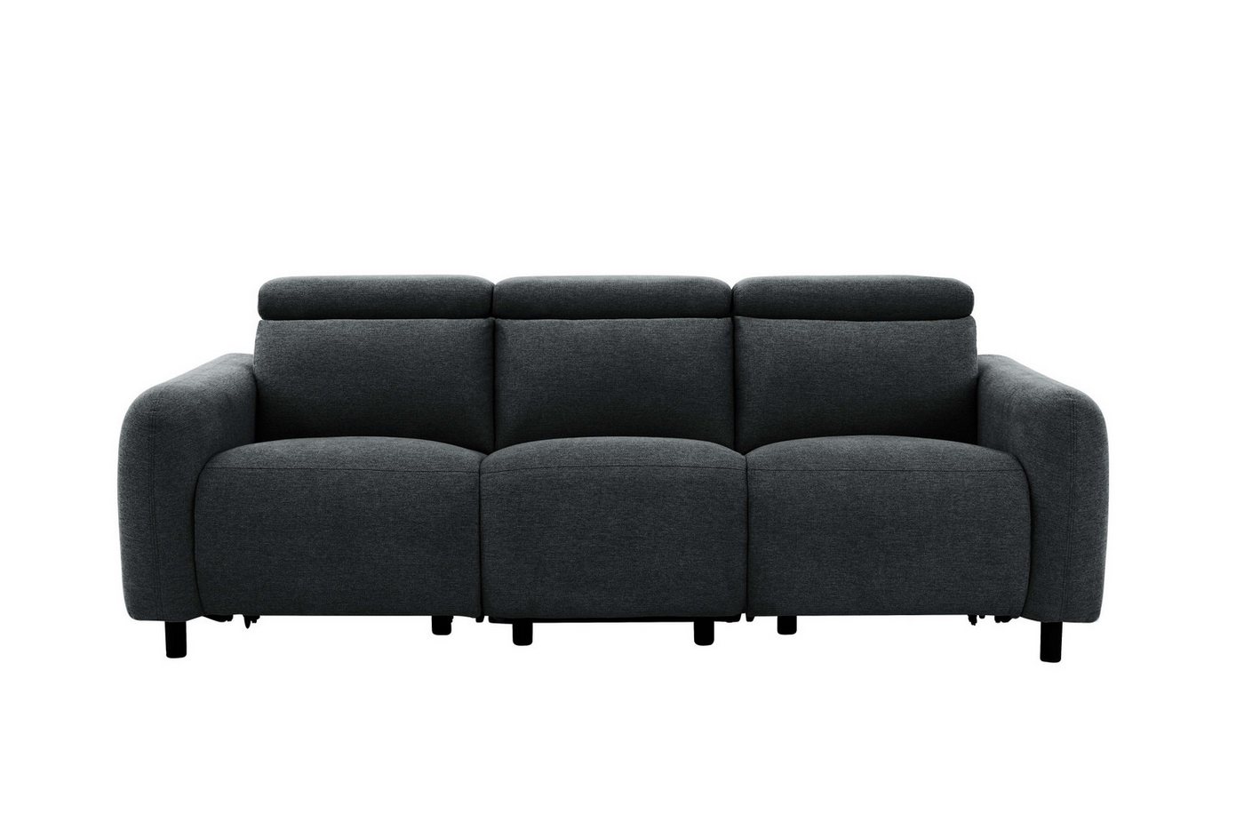 OTTO home 3-Sitzer SKAANE Struktur-Sofa, 229 cm, manuelle-u. elektrische Relaxfunktion, Relax-Funktion in 2 Sitzen, Kopfteilverstellung, Federkernpolsterung – Bild 4 von 5