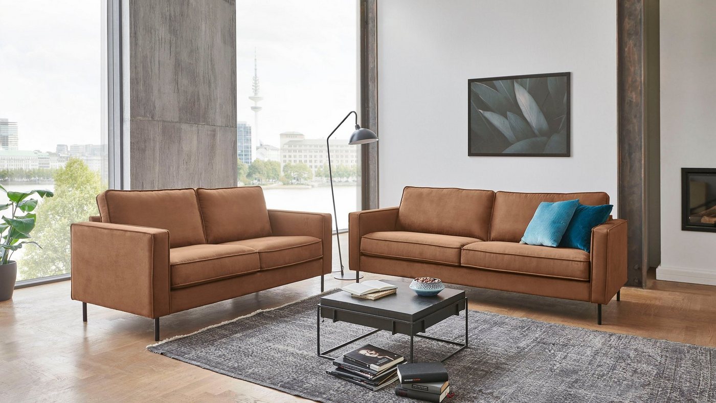 OTTO home 3-Sitzer Weston, im skandinavischem Stil, mit Wellenunterfederung – Bild 5 von 5