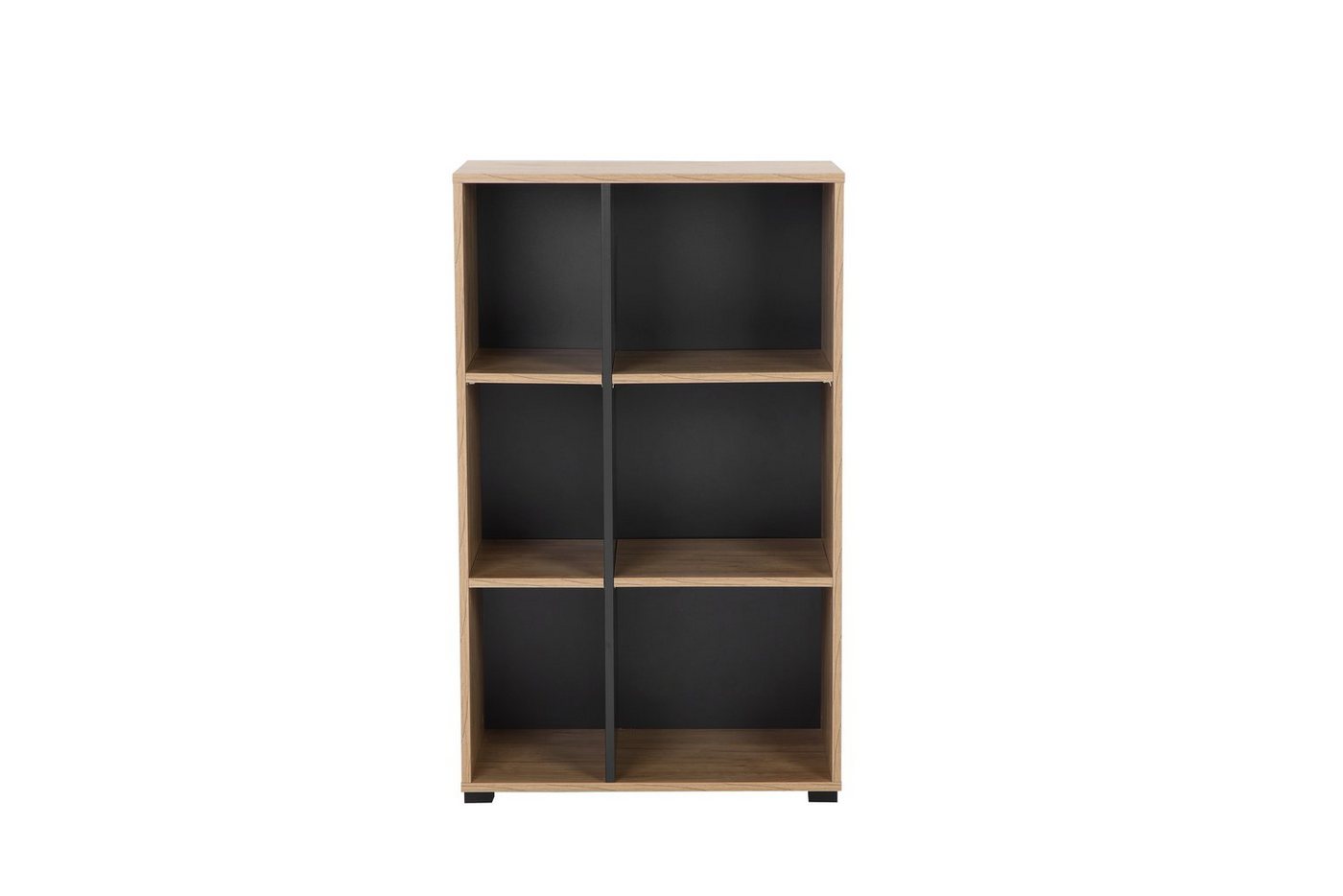 OTTO home Aktenregal Moid, Bücherregal, Maße 64,5x40x106 cm, 6 Fächer für viel Stauraum – Bild 3 von 5