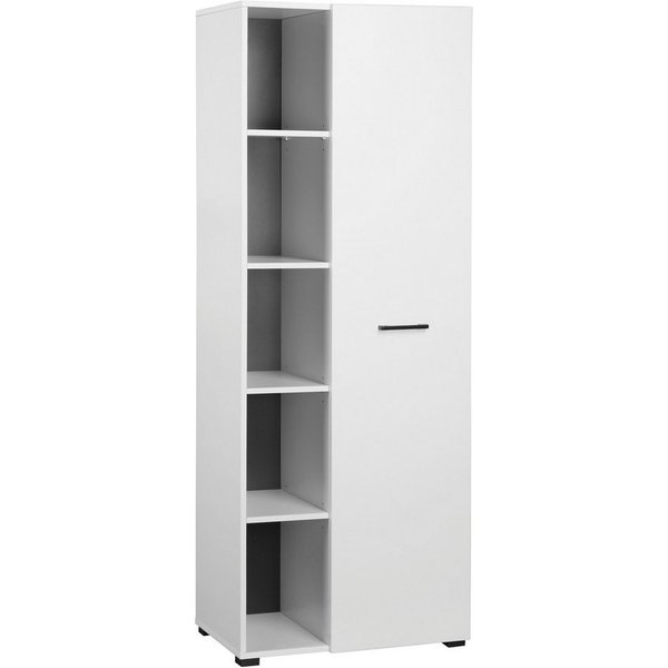 OTTO home Aktenschrank Moid, moderner Mehrzweckschrank, Maße: 64,5x41,5x175 cm, 5 Fächer mit viel Stauraum