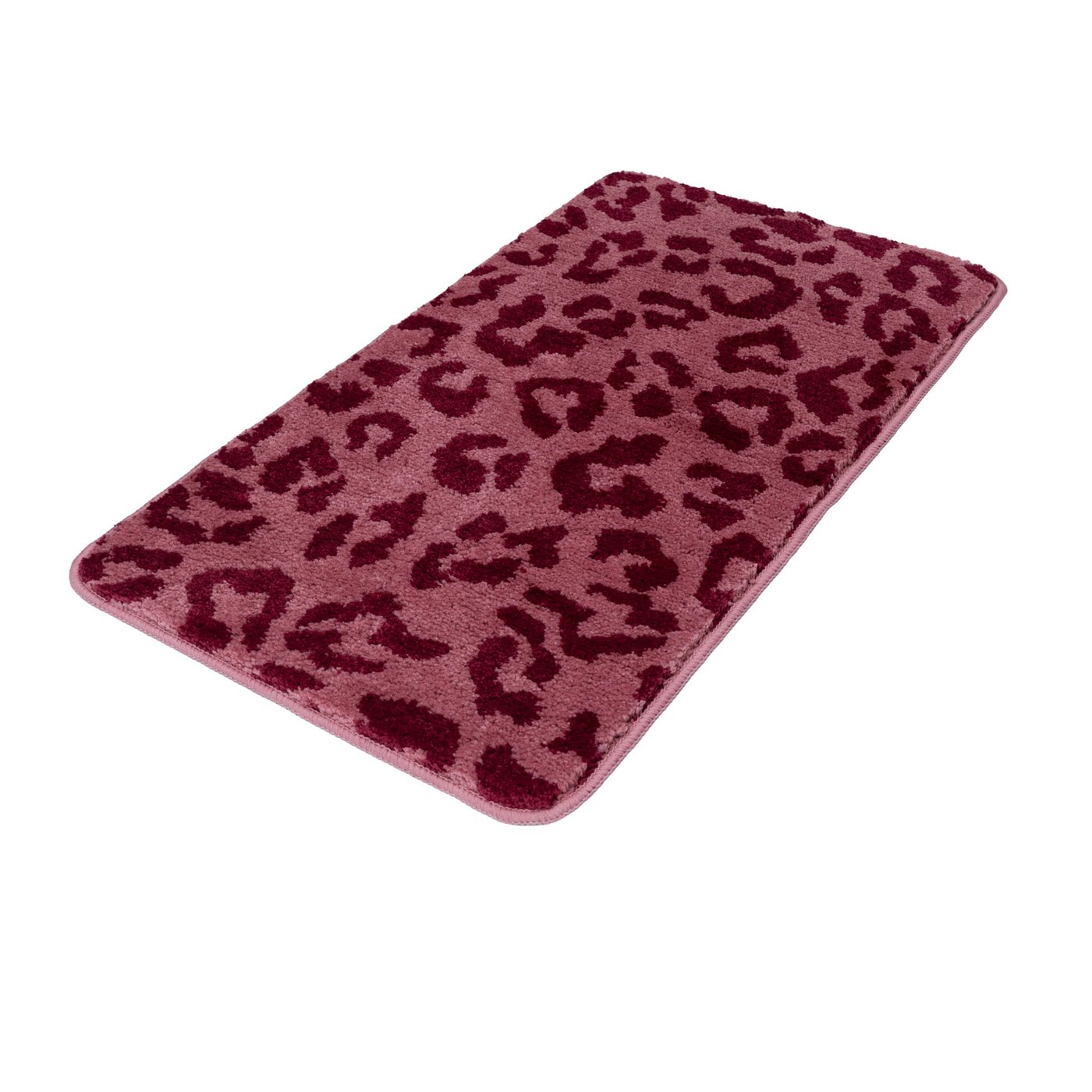 OTTO home Badematte Anna Leo, Badvorleger, Badezimmer Teppich, Duschvorleger, Höhe 15 mm, rutschhemmend beschichtet, schnell trocknend, fußbodenheizungsgeeignet – Bild 2 von 5