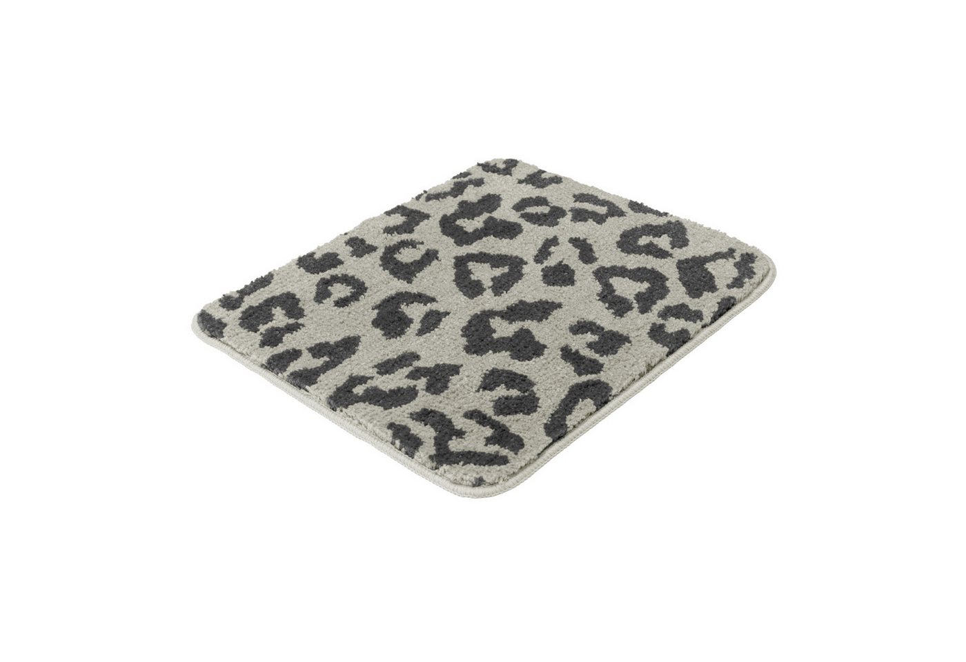 OTTO home Badematte Anna Leo, Badvorleger, Badezimmer Teppich, Duschvorleger, Höhe 15 mm, rutschhemmend beschichtet, schnell trocknend, fußbodenheizungsgeeignet – Bild 2 von 5