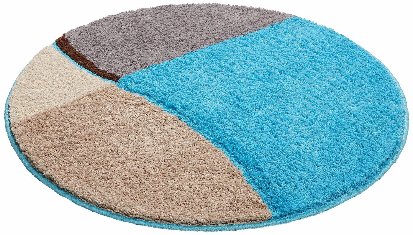 OTTO home Badematte Belio, Badvorleger, Badezimmer Teppich, Höhe 20 mm, rutschhemmend beschichtet, schnell trocknend, strapazierfähig, fußbodenheizungsgeeignet, – Bild 2 von 5