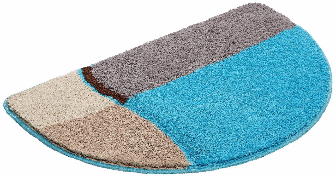 OTTO home Badematte Belio, Badvorleger, Badezimmer Teppich, Höhe 20 mm, rutschhemmend beschichtet, schnell trocknend, strapazierfähig, fußbodenheizungsgeeignet, – Bild 2 von 5