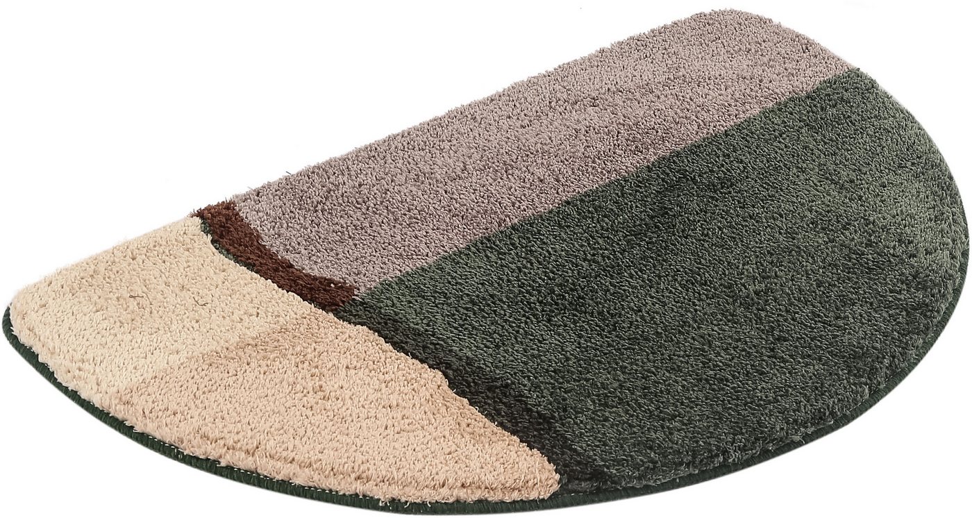 OTTO home Badematte Belio, Badvorleger, Badezimmer Teppich, Höhe 20 mm, rutschhemmend beschichtet, schnell trocknend, strapazierfähig, fußbodenheizungsgeeignet, – Bild 2 von 5