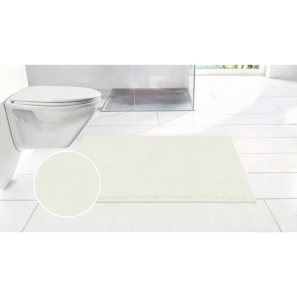 OTTO home Badematte Cali, Badvorleger, Badezimmer Teppich, Duschvorleger, Höhe 10 mm, rutschhemmend beschichtet, schnell trocknend, fußbodenheizungsgeeignet, Po