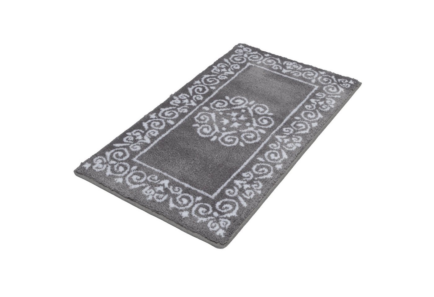OTTO home Badematte Dafna, Orient-Optik, Vintage Design, Höhe 12 mm, rutschhemmend beschichtet, schnell trocknend, fußbodenheizungsgeeignet, Polyester, rechteck – Bild 2 von 5