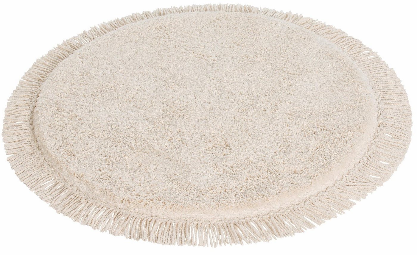 OTTO home Badematte Finca, Badvorleger, Badezimmer Teppich, Höhe 16 mm, rutschhemmend beschichtet, strapazierfähig, fußbodenheizungsgeeignet, Baumwolle (Bio-Bau – Bild 2 von 5