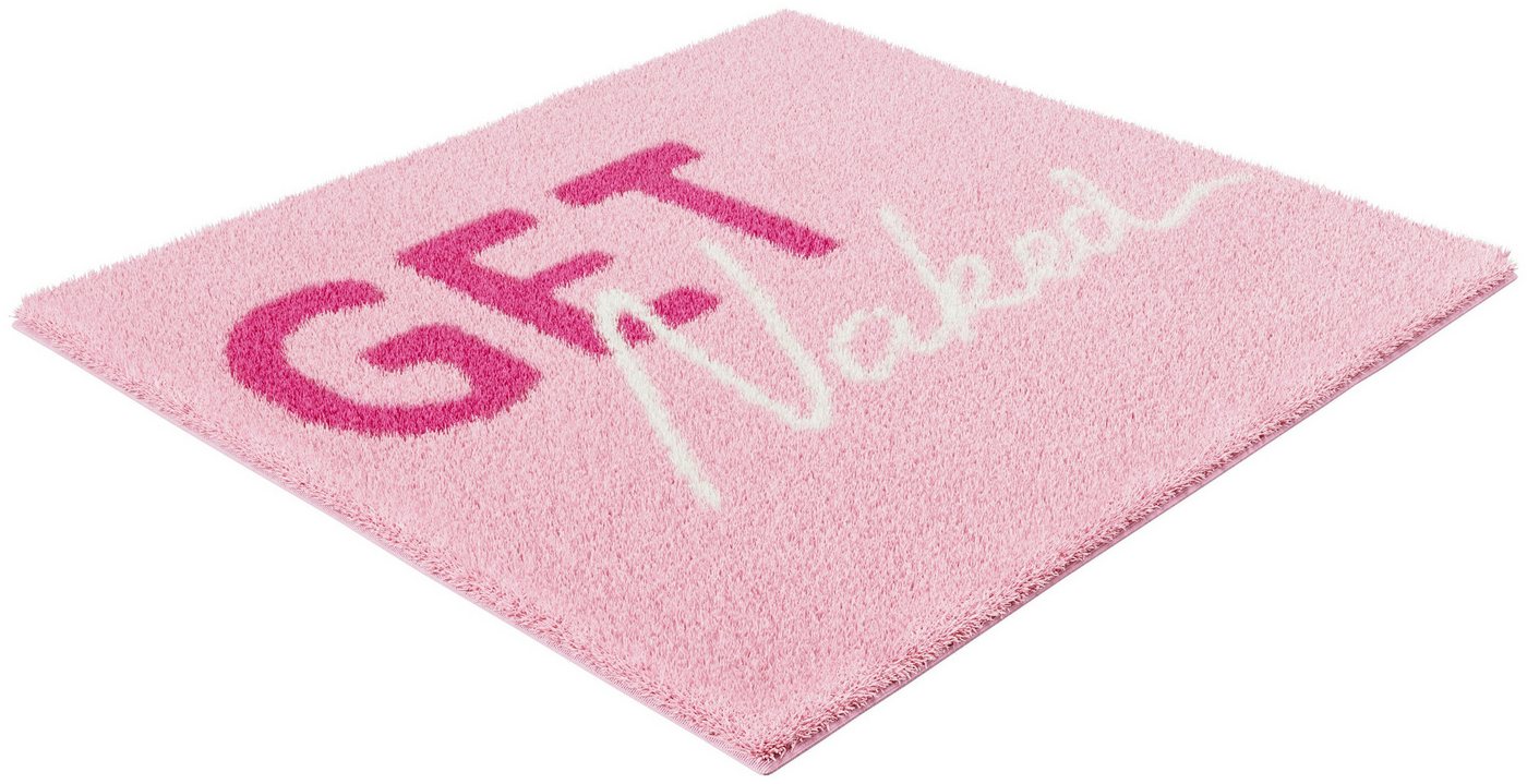 OTTO home Badematte Get Naked, modern, Badvorleger, Badezimmer Teppich, Höhe 20 mm, rutschhemmend beschichtet, schnell trocknend, Polyacryl, rechteckig, Badtepp – Bild 2 von 5