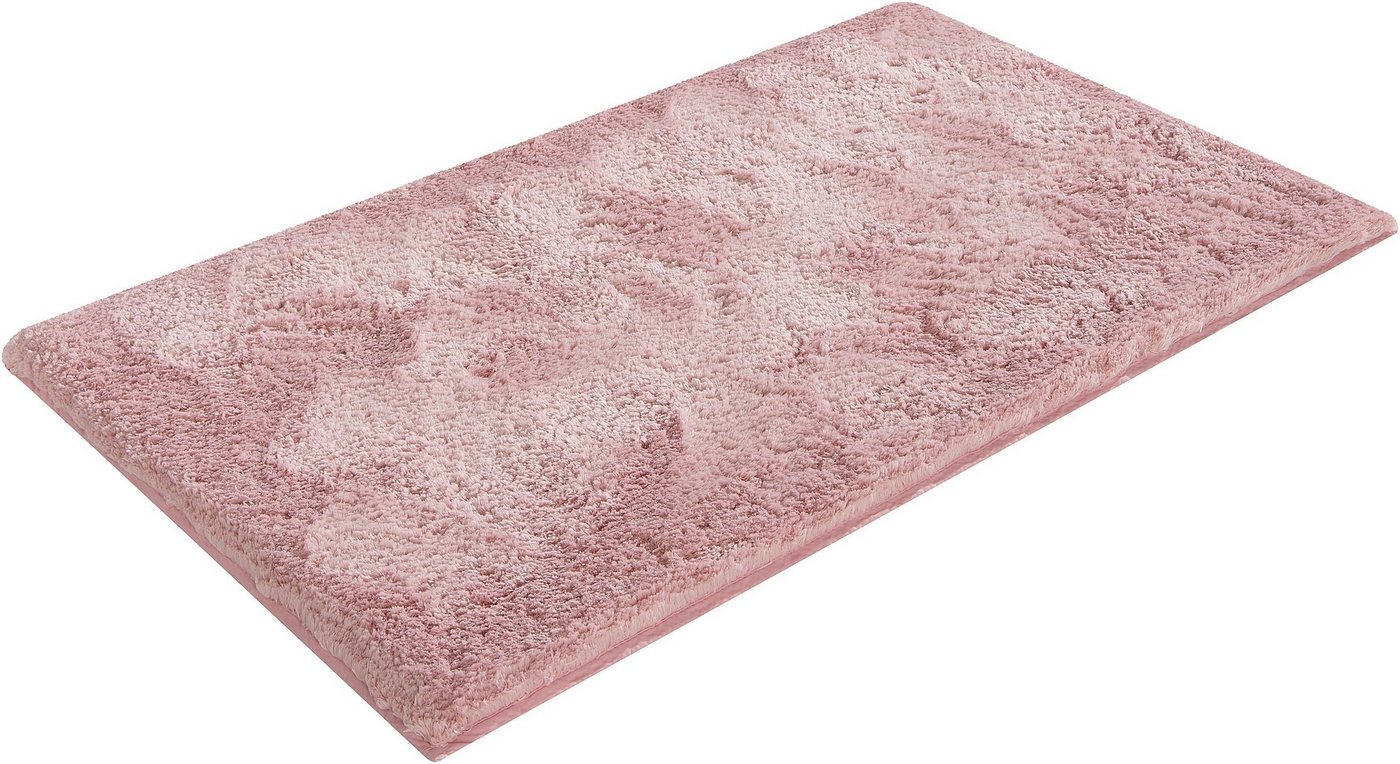 OTTO home Badematte Jos, Badvorleger, Badezimmer Teppich, Höhe 22 mm, rutschhemmend beschichtet, schnell trocknend, fußbodenheizungsgeeignet, Polyester, rechtec – Bild 2 von 5