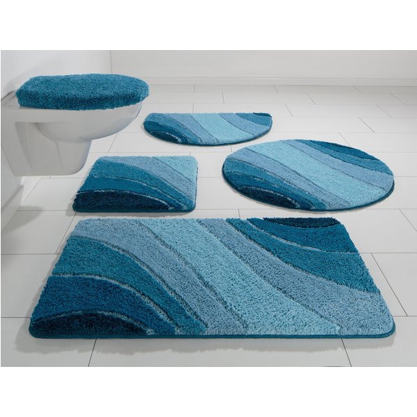OTTO home Badematte Josie, Badvorleger, Badezimmer Teppich, Höhe 20 mm, rutschhemmend beschichtet, schnell trocknend, strapazierfähig, fußbodenheizungsgeeignet,