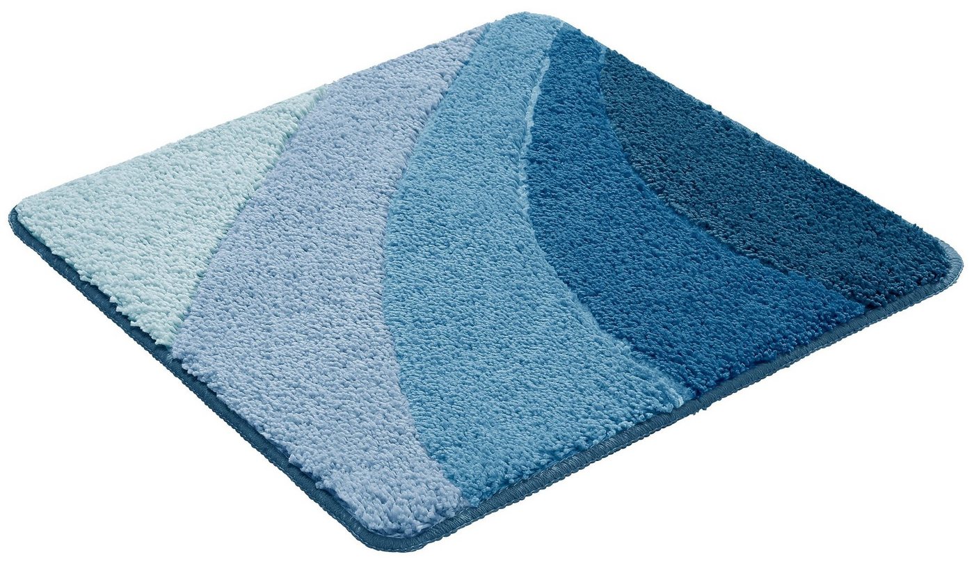 OTTO home Badematte Josie, Badvorleger, Badezimmer Teppich, Höhe 20 mm, rutschhemmend beschichtet, schnell trocknend, strapazierfähig, fußbodenheizungsgeeignet, – Bild 2 von 5