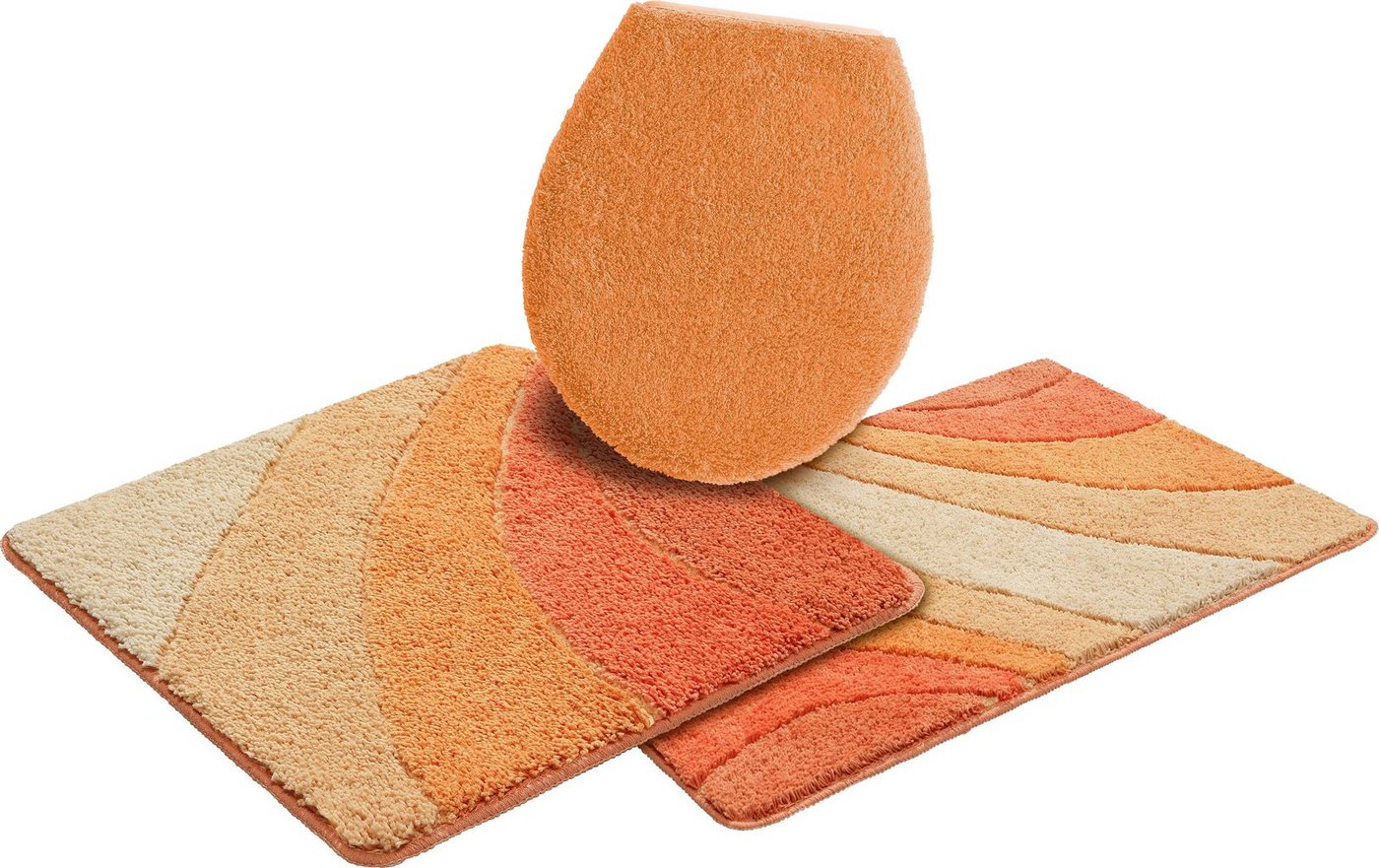 OTTO home Badematte Josie, Badvorleger, Badezimmer Teppich, Höhe 20 mm, rutschhemmend beschichtet, schnell trocknend, strapazierfähig, fußbodenheizungsgeeignet, – Bild 2 von 5