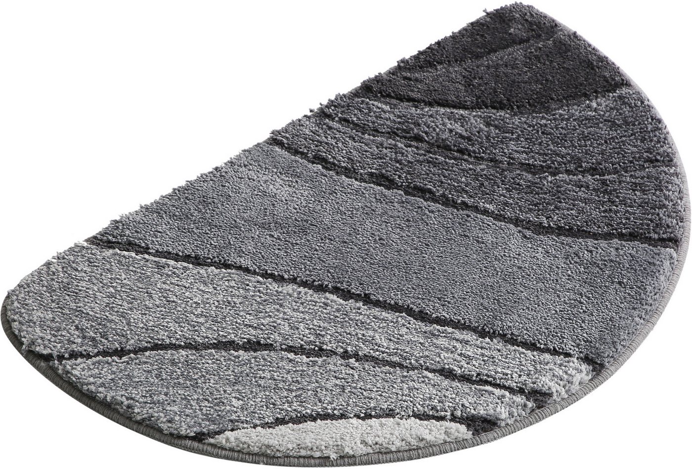 OTTO home Badematte Josie, Badvorleger, Badezimmer Teppich, Höhe 20 mm, rutschhemmend beschichtet, schnell trocknend, strapazierfähig, fußbodenheizungsgeeignet, – Bild 2 von 5