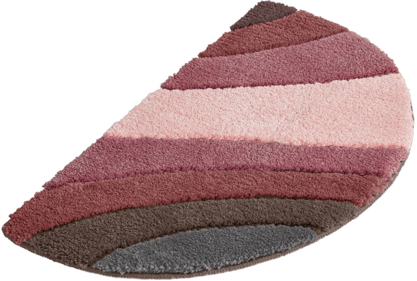 OTTO home Badematte Josie, Badvorleger, Badezimmer Teppich, Höhe 20 mm, rutschhemmend beschichtet, schnell trocknend, strapazierfähig, fußbodenheizungsgeeignet, – Bild 2 von 5