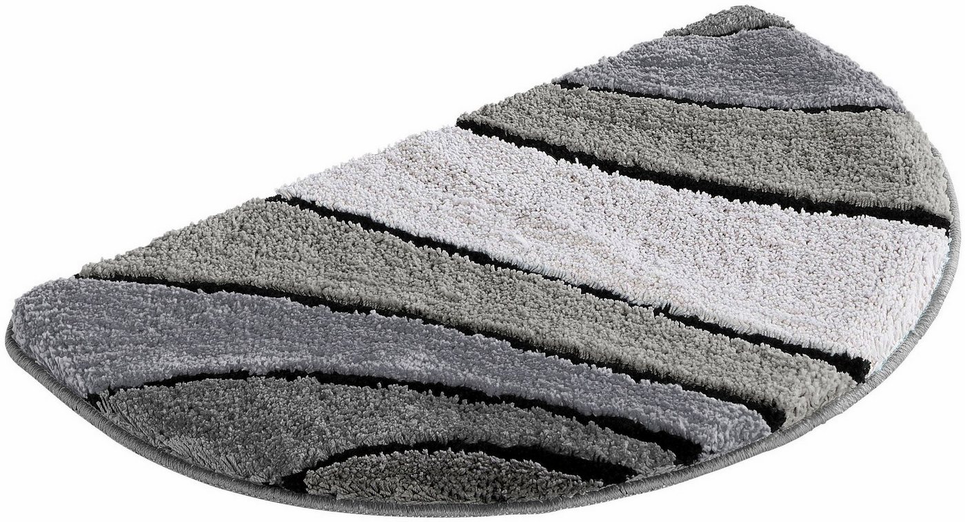 OTTO home Badematte Josie, Badvorleger, Badezimmer Teppich, Höhe 20 mm, rutschhemmend beschichtet, schnell trocknend, strapazierfähig, fußbodenheizungsgeeignet, – Bild 2 von 5
