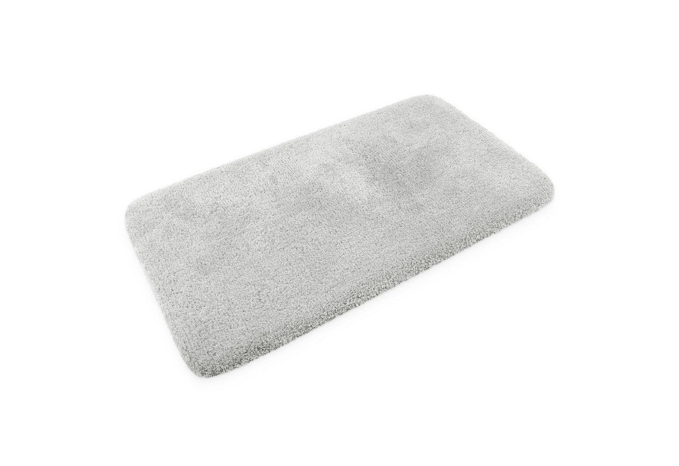 OTTO home Badematte Kaarin, uni, viele Farben, Badvorleger, Badezimmer Teppich, Höhe 30 mm, rutschhemmend beschichtet, fußbodenheizungsgeeignet, Polyester, rech – Bild 2 von 5