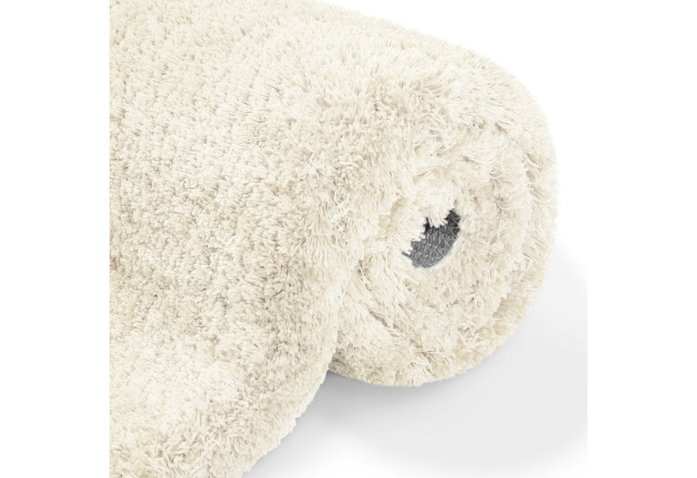 OTTO home Badematte Kaarin, uni, viele Farben, Badvorleger, Badezimmer Teppich, Höhe 30 mm, rutschhemmend beschichtet, fußbodenheizungsgeeignet, Polyester, rech – Bild 5 von 5