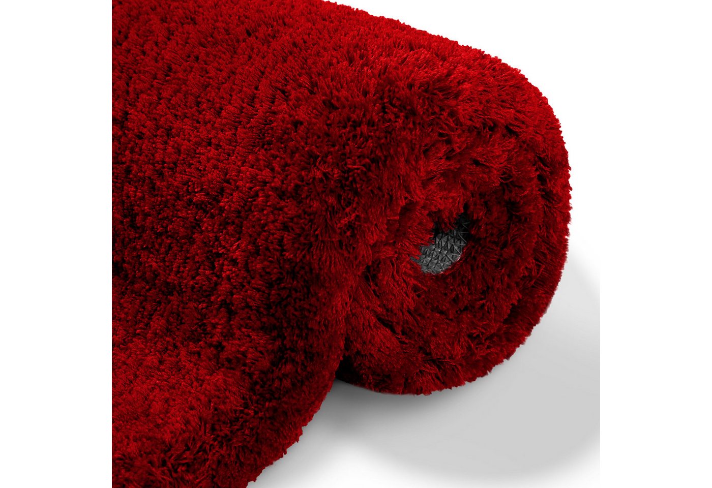OTTO home Badematte Kaarin, uni, viele Farben, Badvorleger, Badezimmer Teppich, Höhe 30 mm, rutschhemmend beschichtet, fußbodenheizungsgeeignet, Polyester, rech – Bild 5 von 5