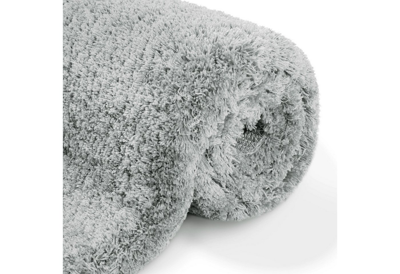 OTTO home Badematte Kaarin, uni, viele Farben, Badvorleger, Badezimmer Teppich, Höhe 30 mm, rutschhemmend beschichtet, fußbodenheizungsgeeignet, Polyester, rech – Bild 5 von 5