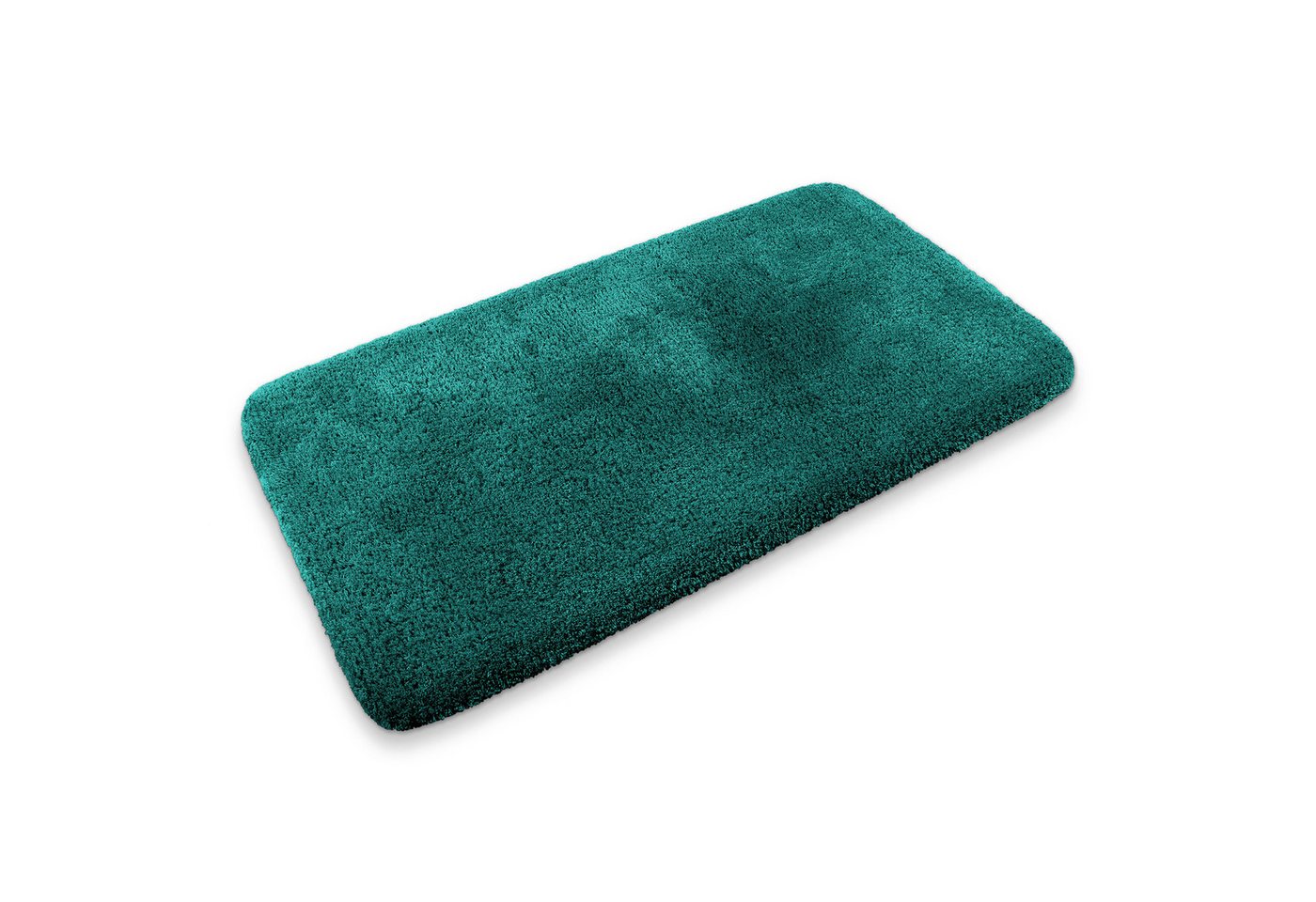 OTTO home Badematte Kaarin, uni, viele Farben, Badvorleger, Badezimmer Teppich, Höhe 30 mm, rutschhemmend beschichtet, fußbodenheizungsgeeignet, Polyester, rech – Bild 2 von 5