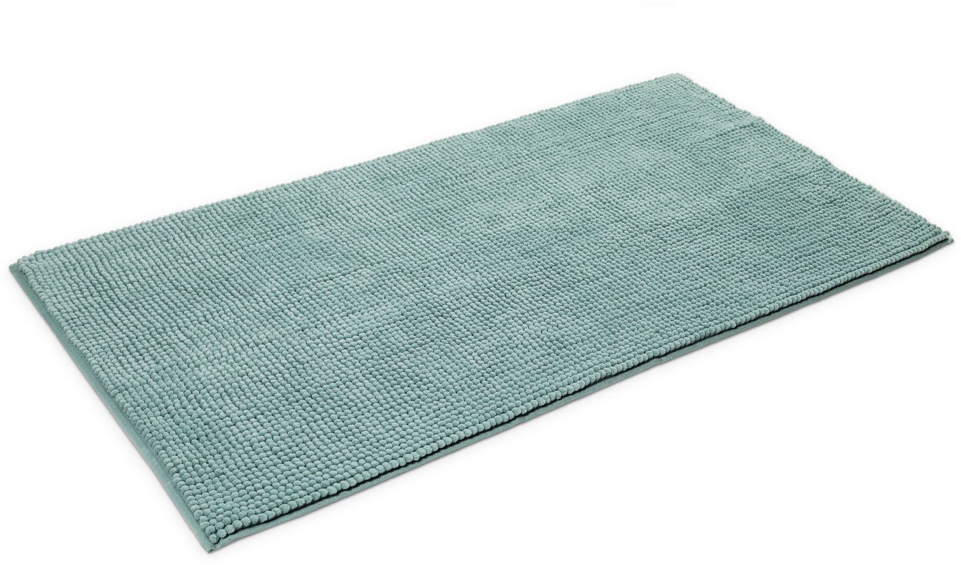 OTTO home Badematte Kaelan, weicher Chenille, Höhe 14 mm, rutschhemmend beschichtet, fußbodenheizungsgeeignet, Polyester, rechteckig, Badvorleger, Badteppich we – Bild 5 von 5