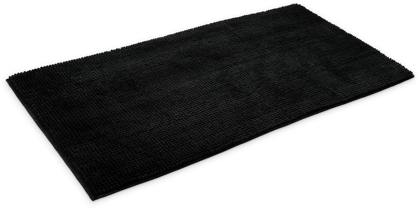 OTTO home Badematte Kaelan, weicher Chenille, Höhe 14 mm, rutschhemmend beschichtet, fußbodenheizungsgeeignet, Polyester, rechteckig, Badvorleger, Badteppich we – Bild 5 von 5