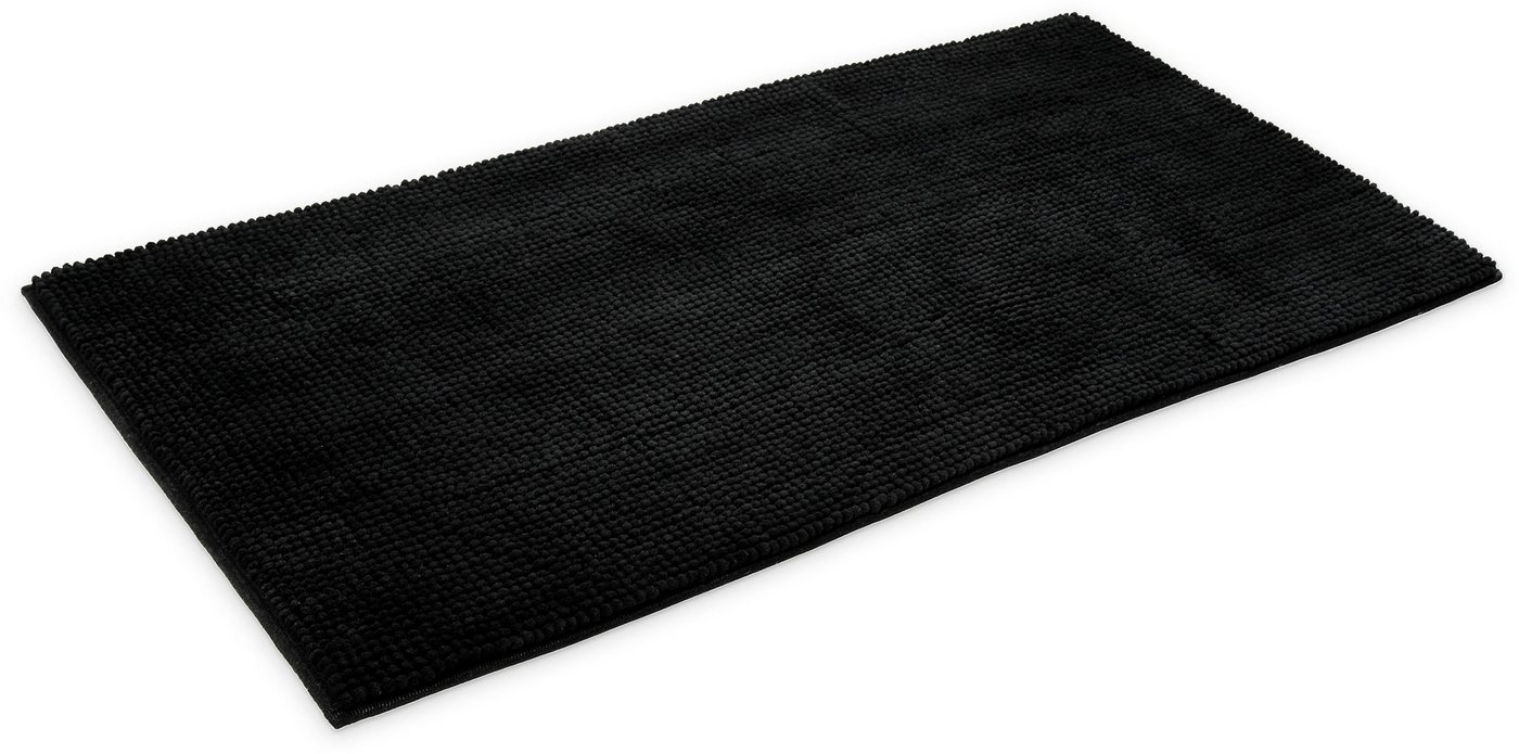 OTTO home Badematte Kaelan, weicher Chenille, Höhe 14 mm, rutschhemmend beschichtet, fußbodenheizungsgeeignet, Polyester, rechteckig, Badvorleger, Badteppich we – Bild 5 von 5